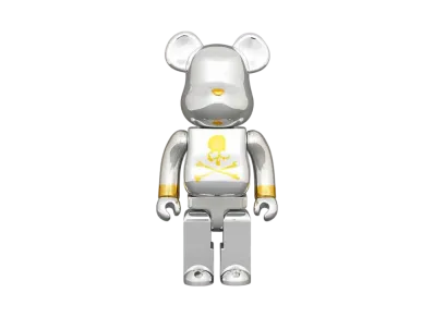 Bearbrick mastermind JAPAN SILVER 1000%