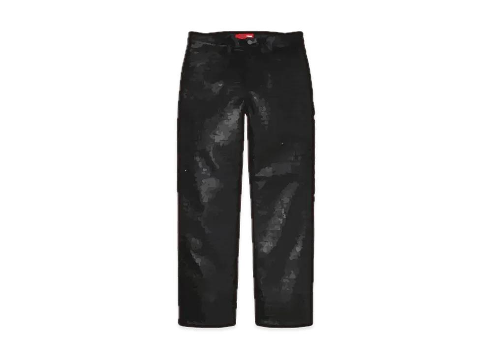 Supreme Faux Croc Painter Pant "Black"