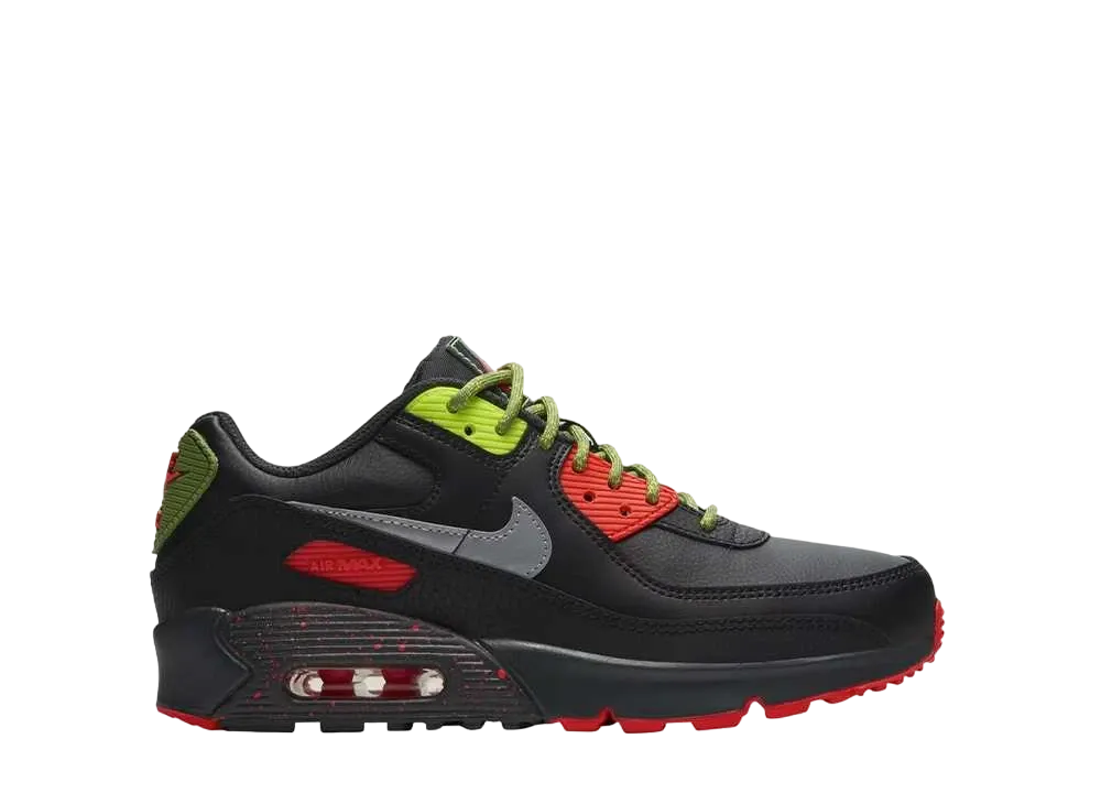 Nike GS Air Max 90 "Black/Asparagus"
