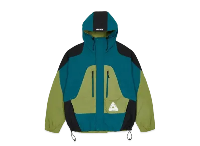 PALACE POWDER JACKET "Black / Olive / Teal"