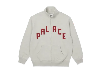 PALACE ALAS ZIP FUNNEL "Grey Marl"