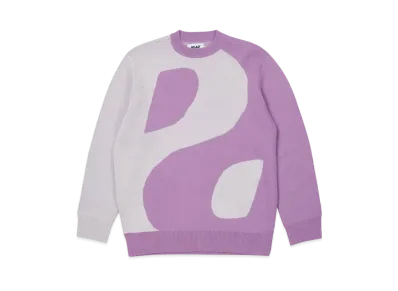 PALACE YIN YANG KNIT "Purple Tonal"