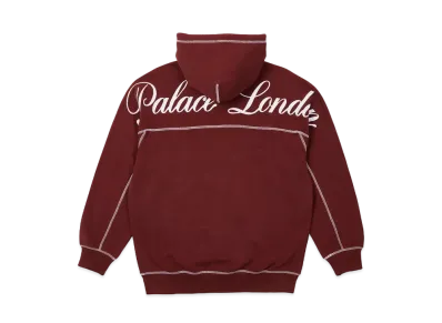 PALACE CHAIN STITCH HOOD "Cherry"