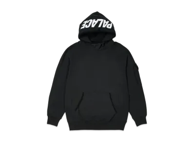PALACE GIANT WOVEN LABEL HOOD "Black"