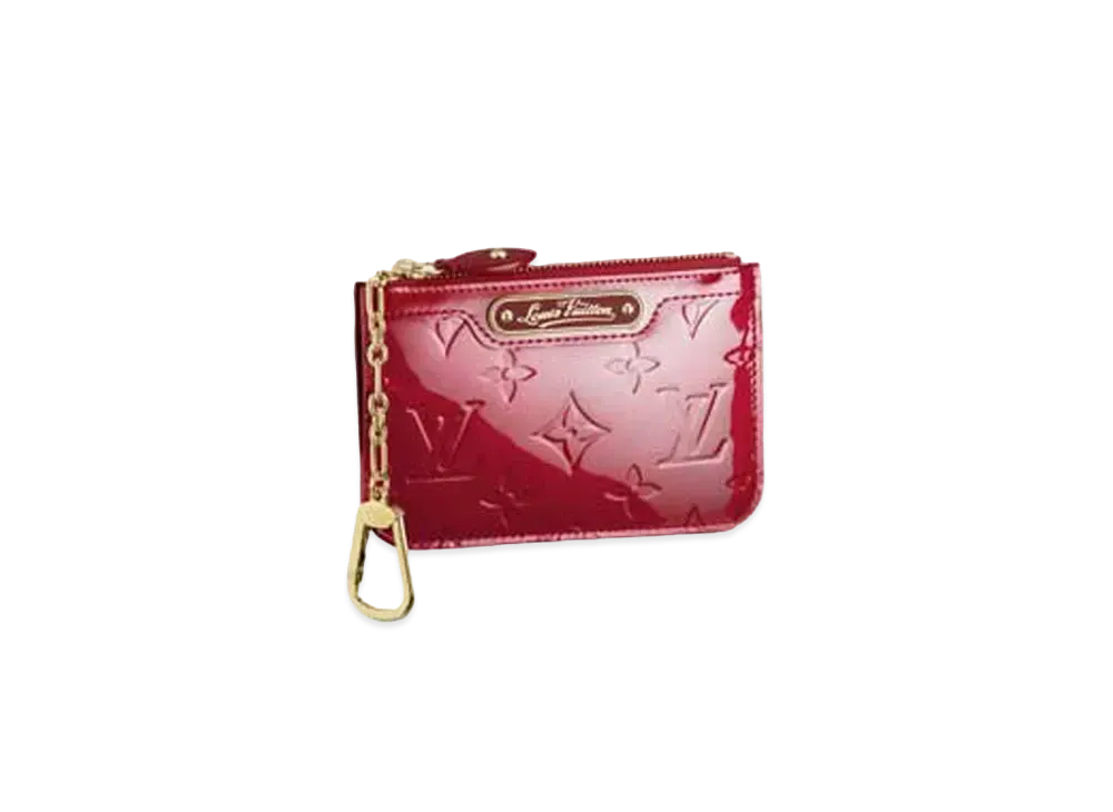 ルイヴィトン モノグラム ヴェルニ ポシェット・クレ NM "ポムダムール" M93559