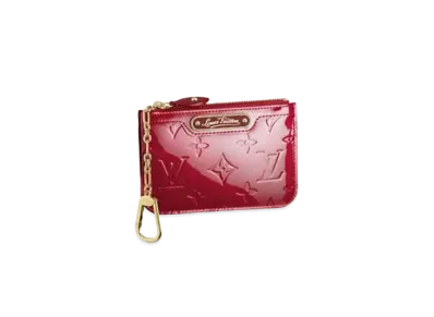 Louis Vuitton Monogram Vernis Pochette Cle "Pomme d'Amour"