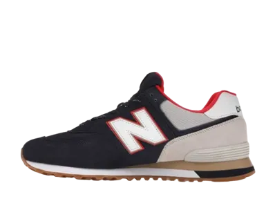 New Balance 574 "Navy Energy Red"