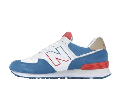 New Balance 574 "White Blue Red"