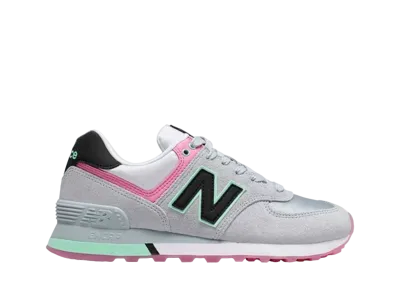 New Balance 574 Women's "Grey Pink Mint"