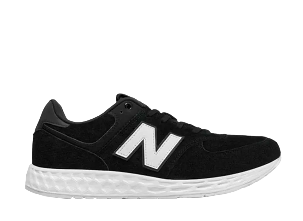 ニューバランス 574 フレッシュフォーム "スウェード ブラック ホワイト"