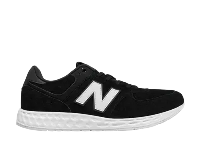 New Balance 574 Fresh Foam "Suede Black White"