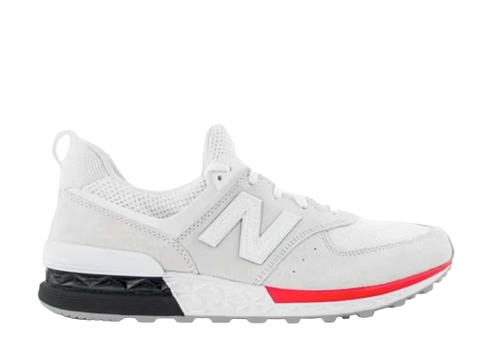 ニューバランス 574 スポーツ "ホワイト レッド"