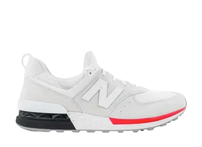 New Balance 574 Sport "White Red"