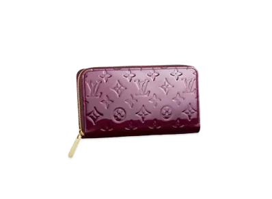 Louis Vuitton Zippy Wallet Monogram Vernis "Rouge Fauviste"