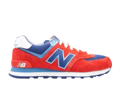 New Balance 574 "Yacht Club Red"