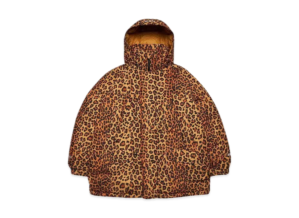 シュプリーム ゴア テックス 700フィル ダウン パーカー "レオパード"