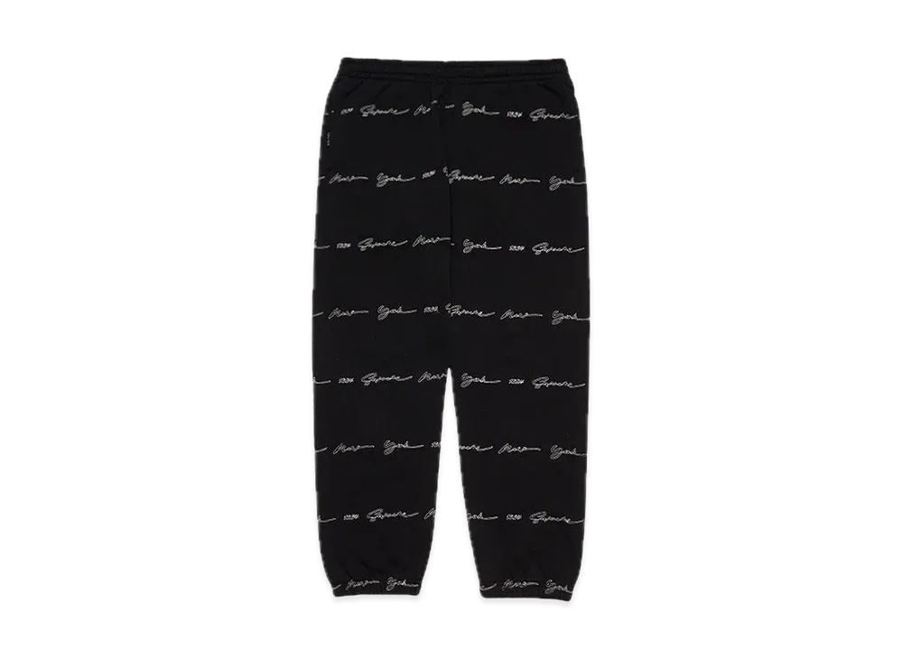 Supreme Script Stripe Sweatpant 