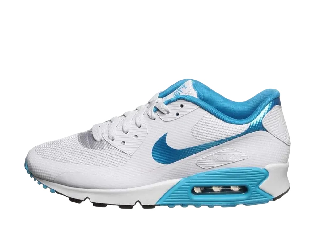 ナイキ エアマックス90 ハイパーヒューズ プラチナム "ダイナミックブルー"