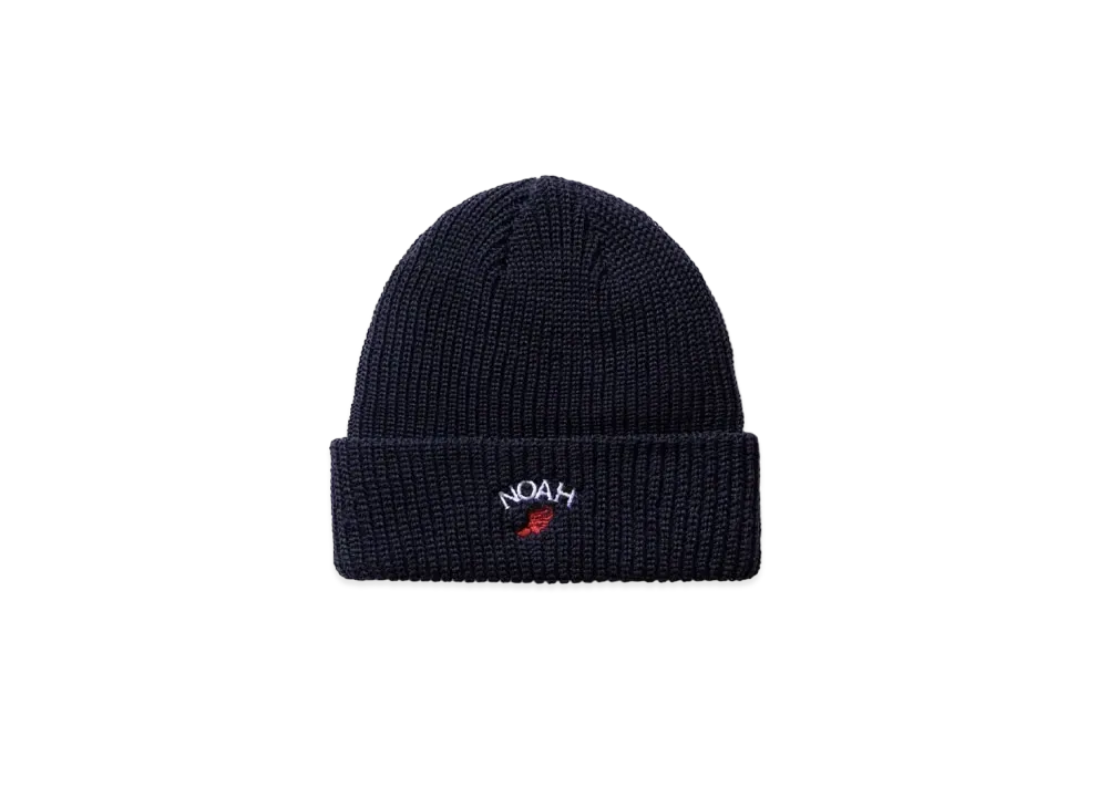 Noah Winged Foot Beanie "Navy"
