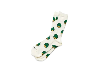 HUMAN MADE ANIMAL PATTERN SOCKS "Green"