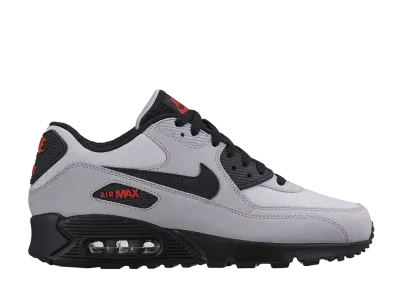 Nike Air Max 90 "Wolf Grey/Black/Red"