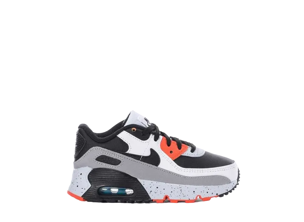 Nike TD Air Max 90 "White/Black/Orange"