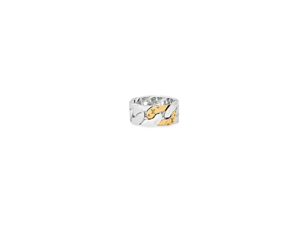 Louis Vuitton Chain Links Patches Ring