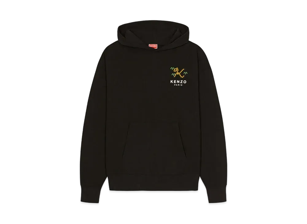 KENZO 'KENZO TIGER TAIL' OVERSIZE HOODIE "Black"