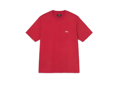 Stussy OVERDYED SS TEE "Red 22"