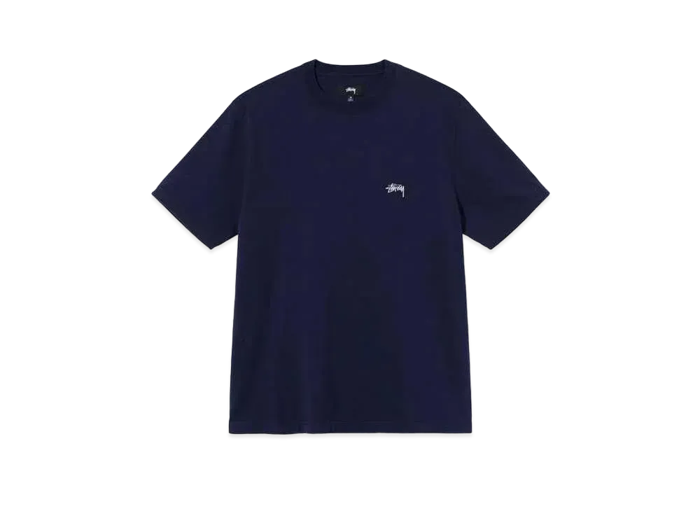Stussy OVERDYED SS TEE "Navy 22"