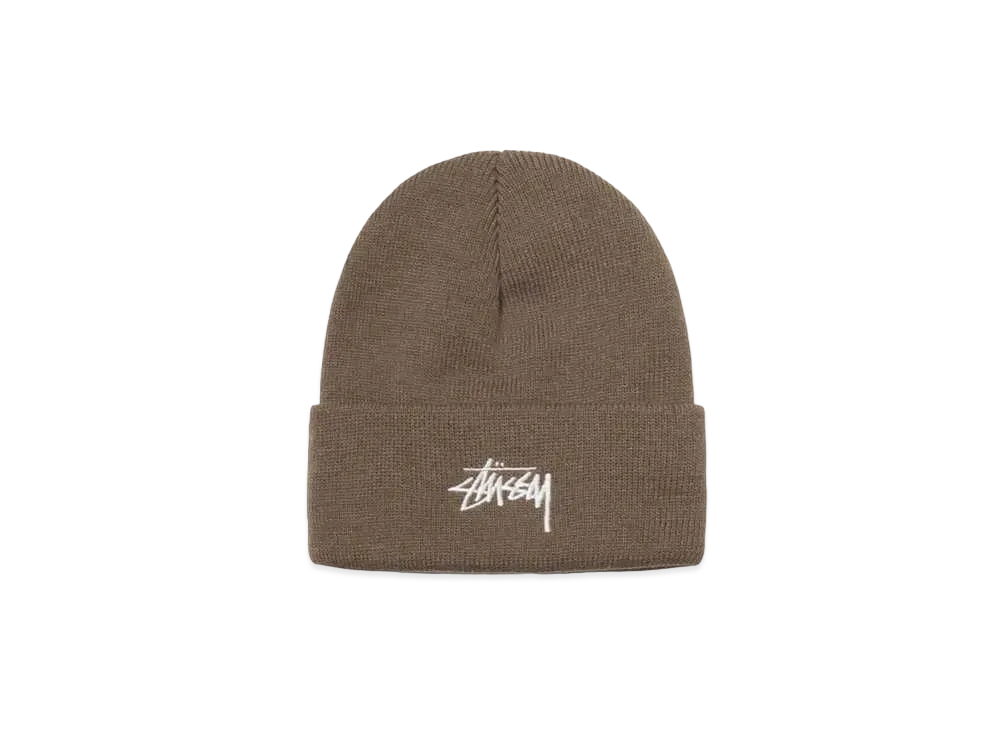 Stussy STOCK CUFF BEANIE "Mushroom"