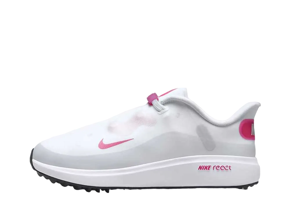 ナイキ ウィメンズ リアクト エース ツアー "ホワイト/ピンクプライム"