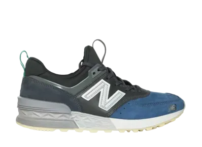 New Balance 574 Sport "mita sneakers Black Blue Grey"