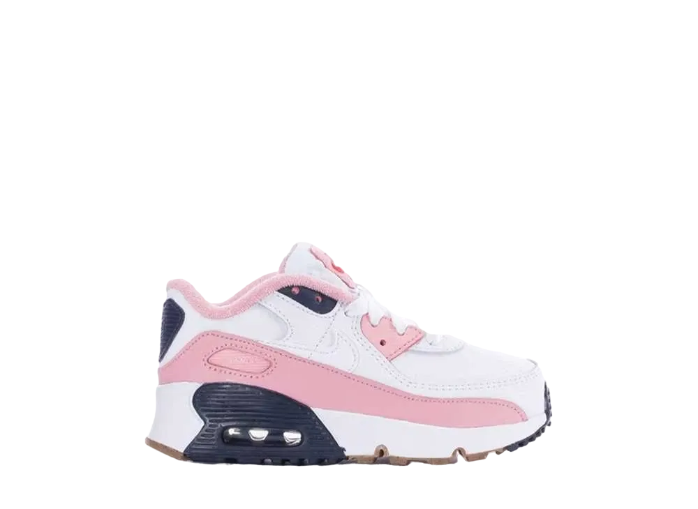 Nike TD Air Max 90 "White/Pink Glaze Navy"