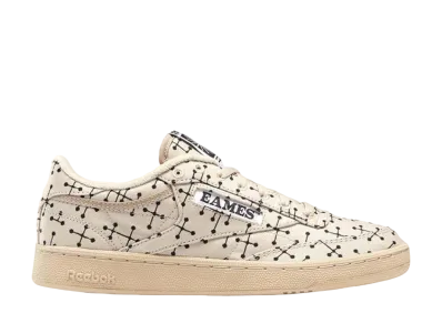 Eames Office × Reebok Club C 85 "Modern Beige/Core Black"