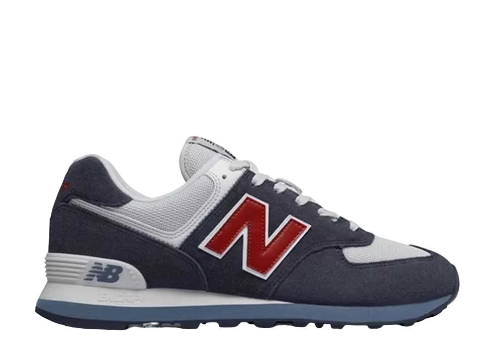 ニューバランス 574 "クラシック コア プラス ネイビー レッド"
