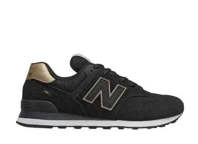 New Balance 574v2 "Black Citra Yellow"