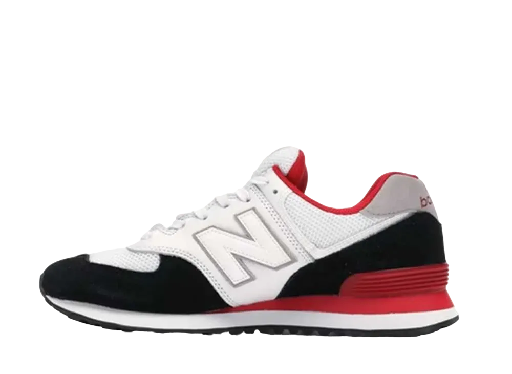 New Balance 574 "White Red Black"