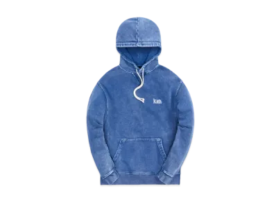 Kith Overdyed Heather Williams III Hoodie "Dark Indigo"