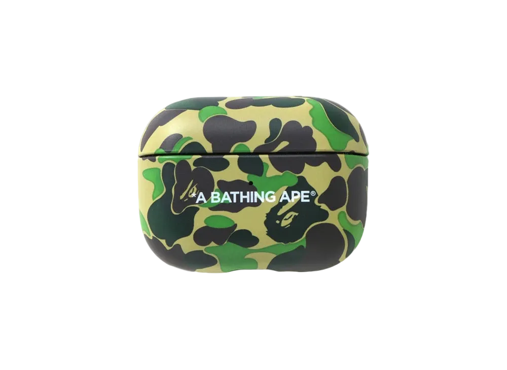 A BATHING APE ABC CAMO AIRPODS PRO CASE "Green"