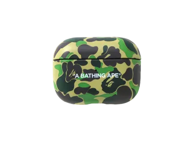 A BATHING APE ABC CAMO AIRPODS PRO CASE "Green"
