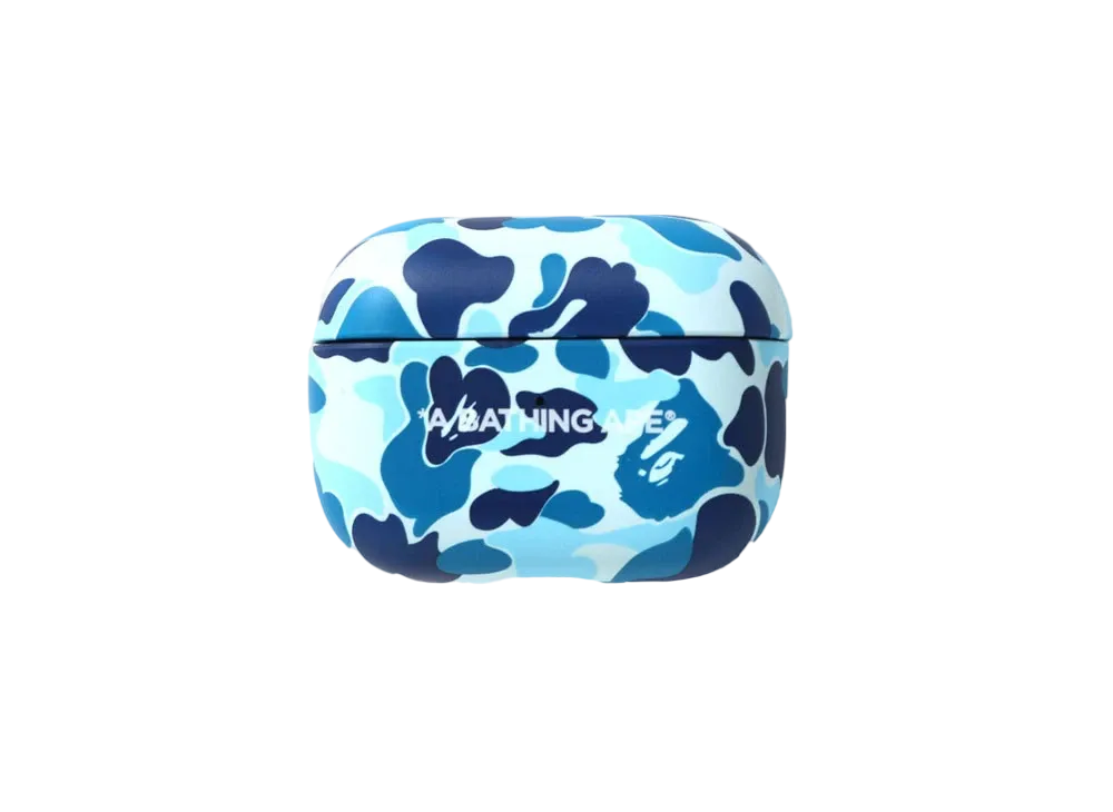 A BATHING APE ABC CAMO AIRPODS PRO CASE "Blue"