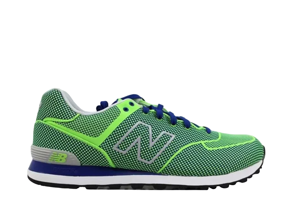 ニューバランス 574 ウーブン "グリーン/ブルー"