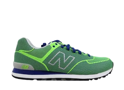 New Balance 574 Woven "Green/Blue"