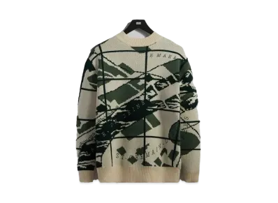 Kith Paris Atlas Crewneck "Sandrift"