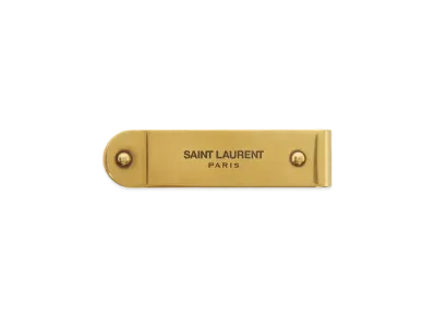 SAINT LAURENT ID Bill Clip "Bronze"