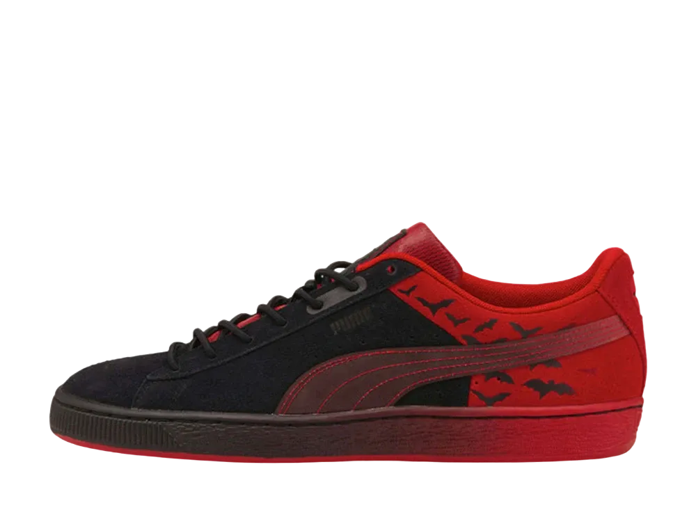 バットマン × プーマ スウェード クラシック "ブラック/レッド"