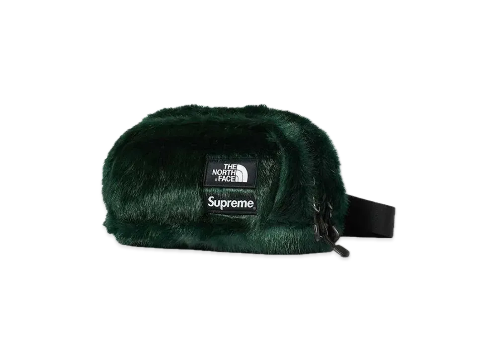 Supreme x The North Face Faux Fur Waist Bag 