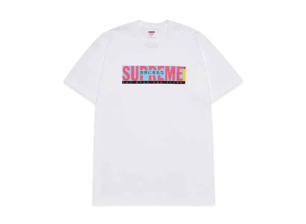 Supreme All Over Tee "White"