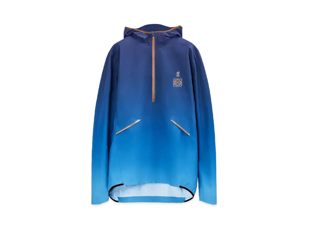 LOEWE × On Waterproof Anorak "Gradient Blue"